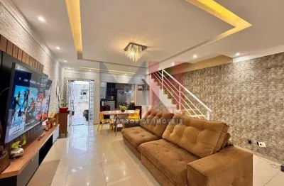 Sobrado com 4 quartos, guilhermina, praia grande, cod: 208291