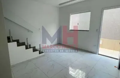 Sobrado de condomínio com 2 quartos, ocian, praia grande - r$ 374 mil, cod: 208289