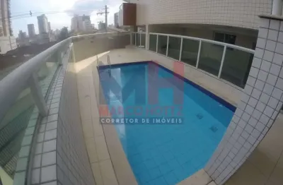 Apartamento com 2 quartos, Guilhermina, Praia Grande - R$ 360 mil, Cod: 207274