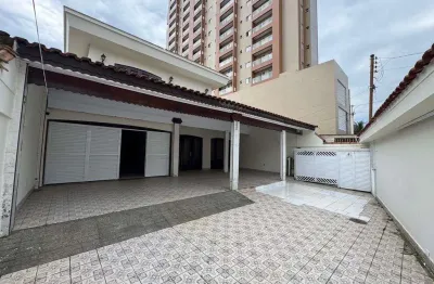Casa comercial com 3 salas para alugar no Boqueirão, Praia Grande 