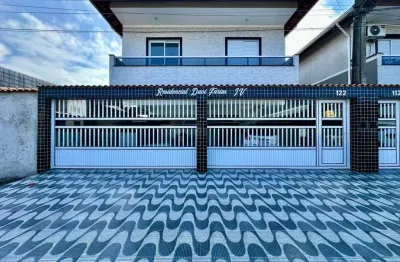 Casa de Condomínio com 2 quartos, Nova Mirim, Praia Grande - R$ 280 mil