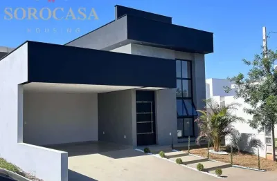 Casa em condomínio fechado com 3 quartos à venda no Loteamento Dinorá Rosa, Sorocaba 