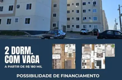 Apartamento para venda em gravataí, parque dos anjos, 2 dormitórios, 1 banheiro, 1 vaga