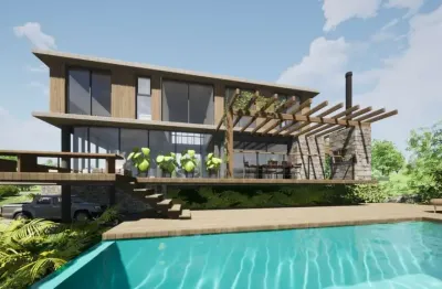 Casa para venda em garopaba, praia do silveira, 4 dormitórios, 2 suítes, 4 banheiros, 4 vagas