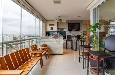 Apartamento na lapa com 162m², 3 suítes, 3 vagas, varanda gourmet, depósito, com lazer.