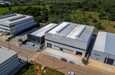 Galpão industrial novo para alugar, com 1.054m² de área construída