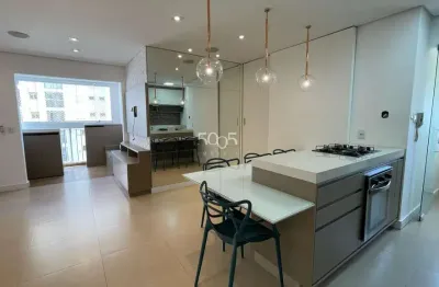 Apartamento para locação no edifício ilhas do mediterrâneo, com 89m² de área útil.