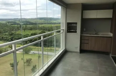 Apartamento para locação no edifício city parque com 130m² de área útil. com 2 suítes, sala ampla com dois ambientes, cozinha planejada, área gourmet