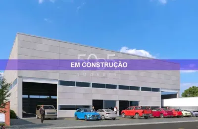 Galpão industrial para alugar, com 1.500m² de área construída e 2.000m² de área total.