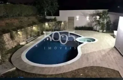 Sobrado para locação no condomínio campos de santo antônio i com 450m² e 4 quartos