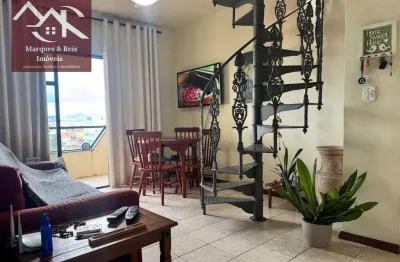 Cobertura com 4 dormitórios à venda, 242 m² por r$ 890.000,00 - braga - cabo frio/rj