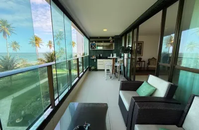 Edf. acqua marine - 4 suítes no melhor trecho de praia da beira-mar da reserva do paiva