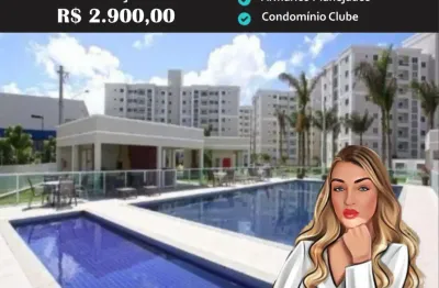 Apartamento residencial para locação no spazio soberano buraquinho, lauro de freitas