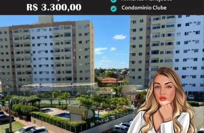 Apartamento residencial condomínio supremo family para locação centro, lauro de freitas