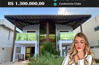 Casa residencial para venda e locação no cond. univillas centro, lauro de freitas