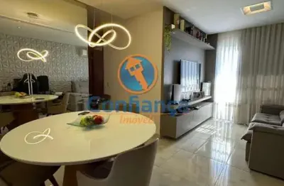 Apartamento 3 quartos/suíte | andar alto | porcelanto | planejados - cond. happy days