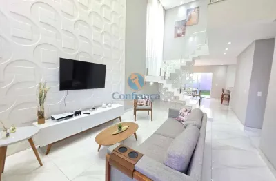 Linda casa duplex 4 quartos, sendo 1 suíte master com closet em planície da serra