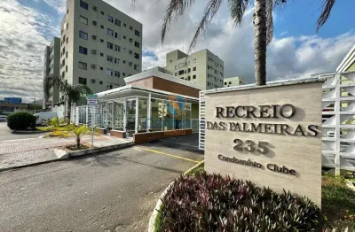 Aluguel: apartamento 2 quartos c/suíte | 6º andar - sol da manhã - cond. recreio das palmeiras