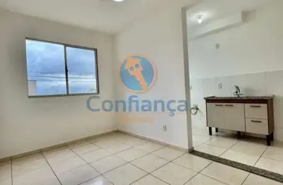 Aluguel - Apartamento 2 Quartos com Suíte | Sol da manhã | 3º andar | Vista livre - Cond. Parque São Pedro em Colina de Laranjeiras - Serra/ES