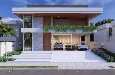 Casa com 4 suítes à venda no royal garden, pirabeiraba - joinville/sc