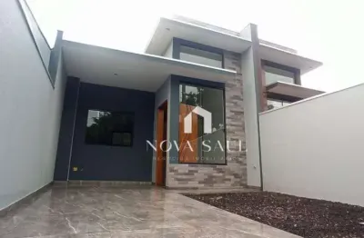 Casa com 2 dormitórios à venda, 80 m² por r$ 305.000,00 - parque leblon - londrina/pr