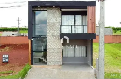 Sobrado condomínio heimtal park à venda por r$ 600.000 - heimtal - londrina/pr