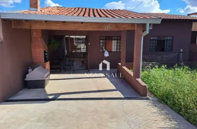 Casa a venda jardim leonor com 3 dormitórios à venda por r$ 245.000 - leonor - londrina/pr