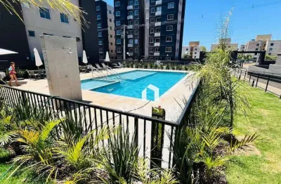 Apartamento com 2 dormitórios para alugar, 42 m² por r$ 900,00/mês - jardim maria celina - londrina/pr