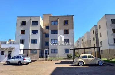 Apartamento com 2 dormitórios à venda, 48 m² por r$ 90.000 - jardim maria celina - londrina/pr