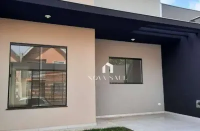 Casa com 3 quartos à venda na rua iwao nakajima, 58, jardim strass, londrina, 74 m2 por r$ 320.000