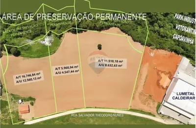 Terreno na zona industrial de votorantim, sp (capoavinha)