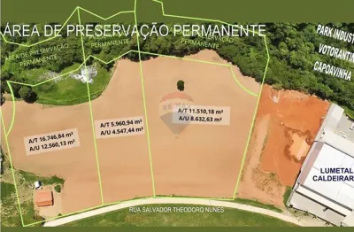 Terreno na zona industrial de votorantim, sp (capoavinha)