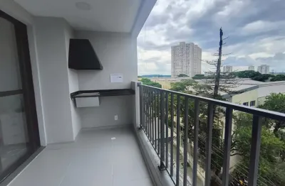 Apartamento de 50m² com suíte, varanda gourmet e vaga !