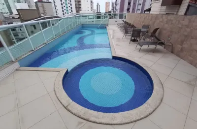 Lindo apartamento seminovo 03 dormitórios com 02 vagas demarcadas e lazer completo na guilhermina/pg