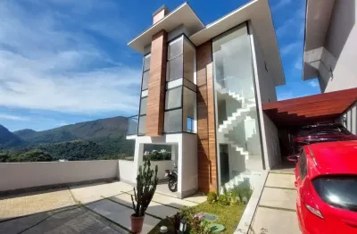 Casa em condomínio para venda em teresópolis, tijuca, 5 dormitórios, 1 suíte, 3 banheiros, 3 vagas