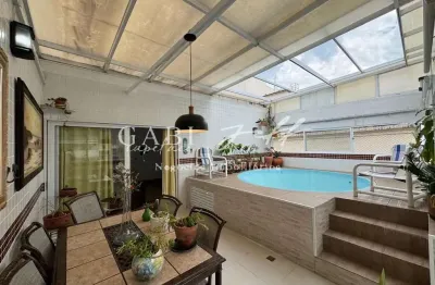 Cobertura com 2 quartos à venda no embaré, santos , 200 m2 por r$ 1.600.000