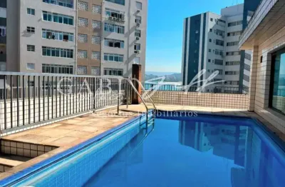 Cobertura com 3 quartos à venda no ponta da praia, santos , 270 m2 por r$ 1.300.000