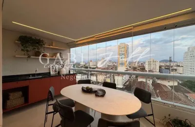 Apartamento com 1 quarto à venda no boqueirão, santos , 60 m2 por r$ 980.000