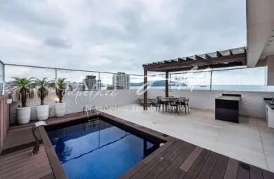 Cobertura com 3 quartos à venda no gonzaga, santos , 350 m2 por r$ 4.800.000