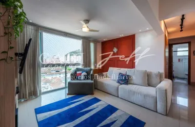 Apartamento com 3 quartos à venda no marapé, santos , 100 m2 por r$ 750.000