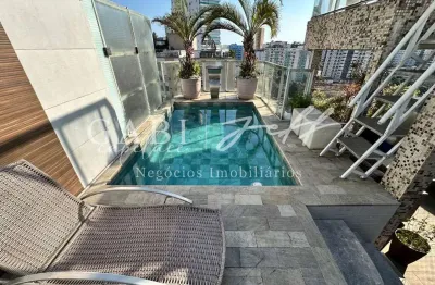 Cobertura com 2 quartos à venda no ponta da praia, santos , 289 m2 por r$ 1.990.000