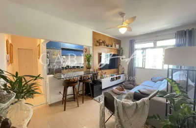 Apartamento com 1 quarto à venda no gonzaga, santos , 56 m2 por r$ 490.000