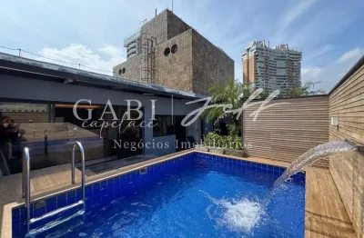 Cobertura com 3 quartos à venda no gonzaga, santos , 310 m2 por r$ 2.550.000