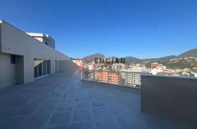 Apartamento cobertura linear em agriões, teresópolis/rj