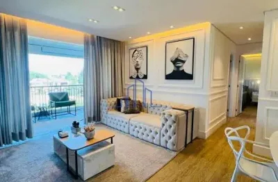 Oportunidade Aluguel Apartamento Mobiliado 79 m²,  9.000/mês -Alphaville SP