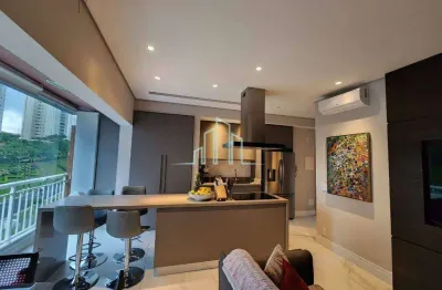 Apartamento mobiliado com 102 m², à venda por r$ 1.195.000- alphaville