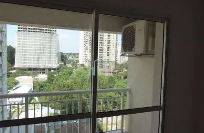 Apartamento mobiliado à venda, 50 m² por r$ 625.000,00  alphaville/sp