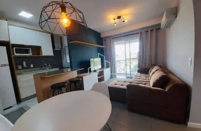 Apartamento mobiliado,1dormitório para alugar,50m² por r$ 4.700 -alphaville
