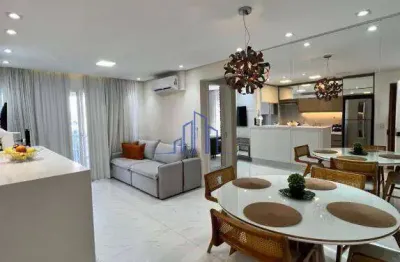 Apartamento mobiliado para venda,  70 m² por r$ 1.150,000 - alphaville/sp