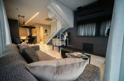 Apartamento duplex mobiliado 94m² para venda, r$ 2.950.000 -são paulo/sp